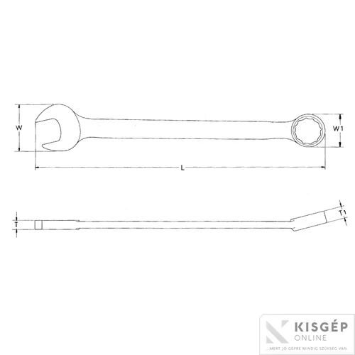 Z csillagvilláskulcs-6mm racsnis HANS
