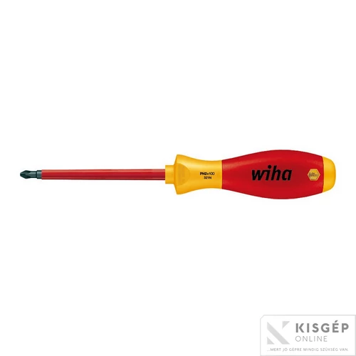 WIHA SoftFinish VDE Phillips csavarhúzó PH2x100 321N/No.00848 electric