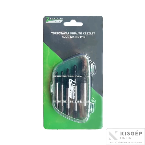 Z törtcsavar kihajtó készlet 5 részes Z-TOOLS