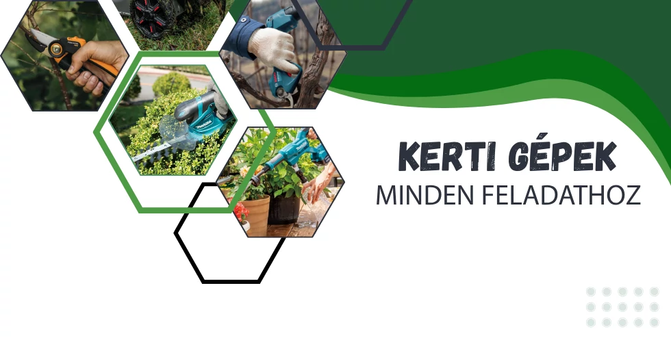 kerti gépek